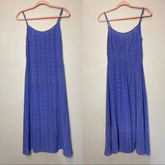 Ciao Lucia Dresses & Skirts - Ciao Lucia blue silk midi dress